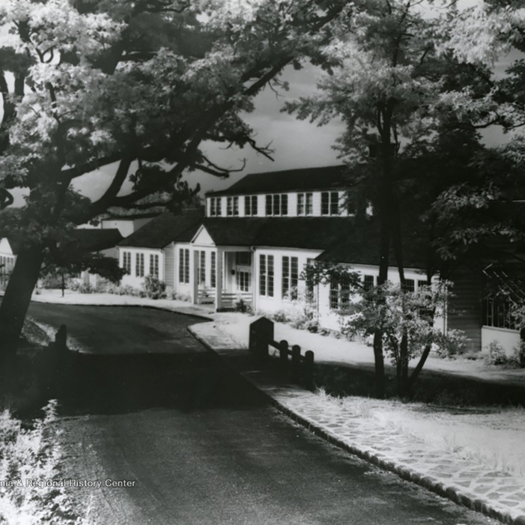 Vintage image of Arthurdale High School