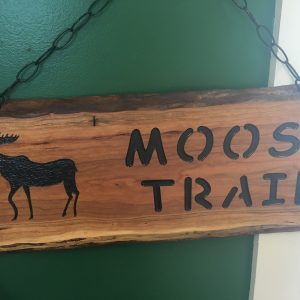 Moose Trail Sign