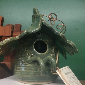 Ceramic Birdhouses by Cherry Falls Pottery