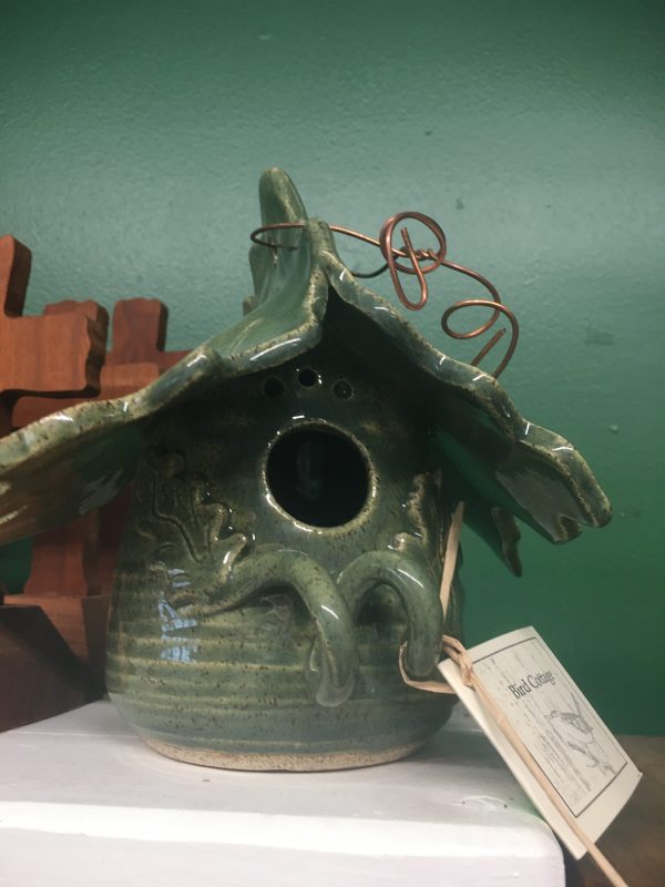 Ceramic Birdhouses by Cherry Falls Pottery